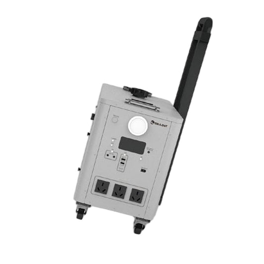 CRONY EB-S1500 بطارية تخزين بنزين 2400 واط مع عربة بطارية LiFePO4 محرك 550 واط مع مخرج AC DC USB للاستخدام المنزلي والخارجي