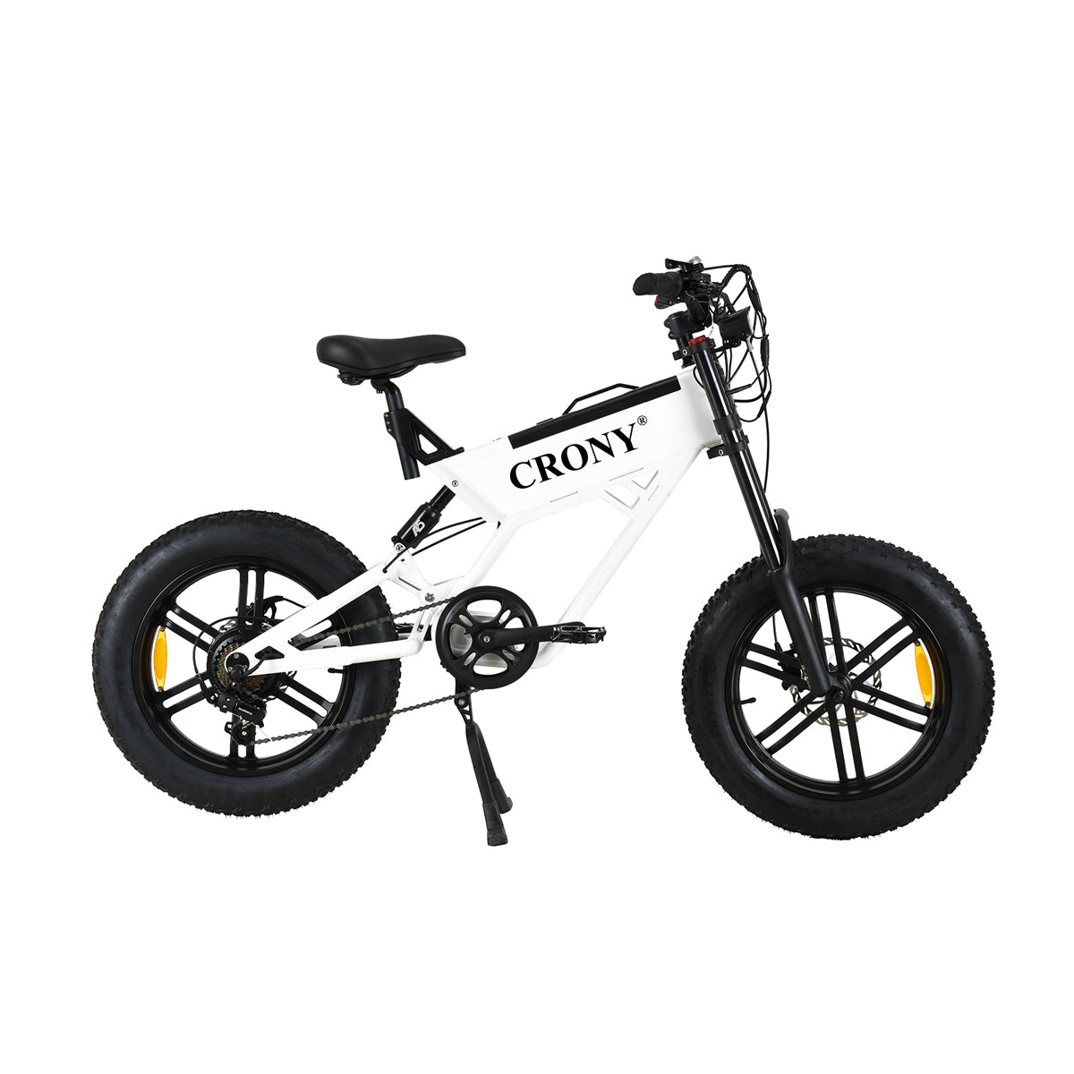 دراجة كهربائية CRONY T01 بقوة 750 واط، إطار سميك 20 بوصة، دراجة كهربائية للبالغين