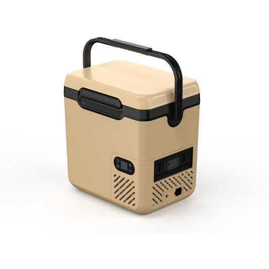 ثلاجة سيارة CRONY N20 بسعة 20 لتر، فريزر ضاغط للسيارة والشاحنة والعربة الترفيهية، DC12V 24V AC للاستخدام المنزلي -20℃ إلى 20℃ مبرد كهربائي للتخييم والسفر في الهواء الطلق، ثلاجة صغيرة