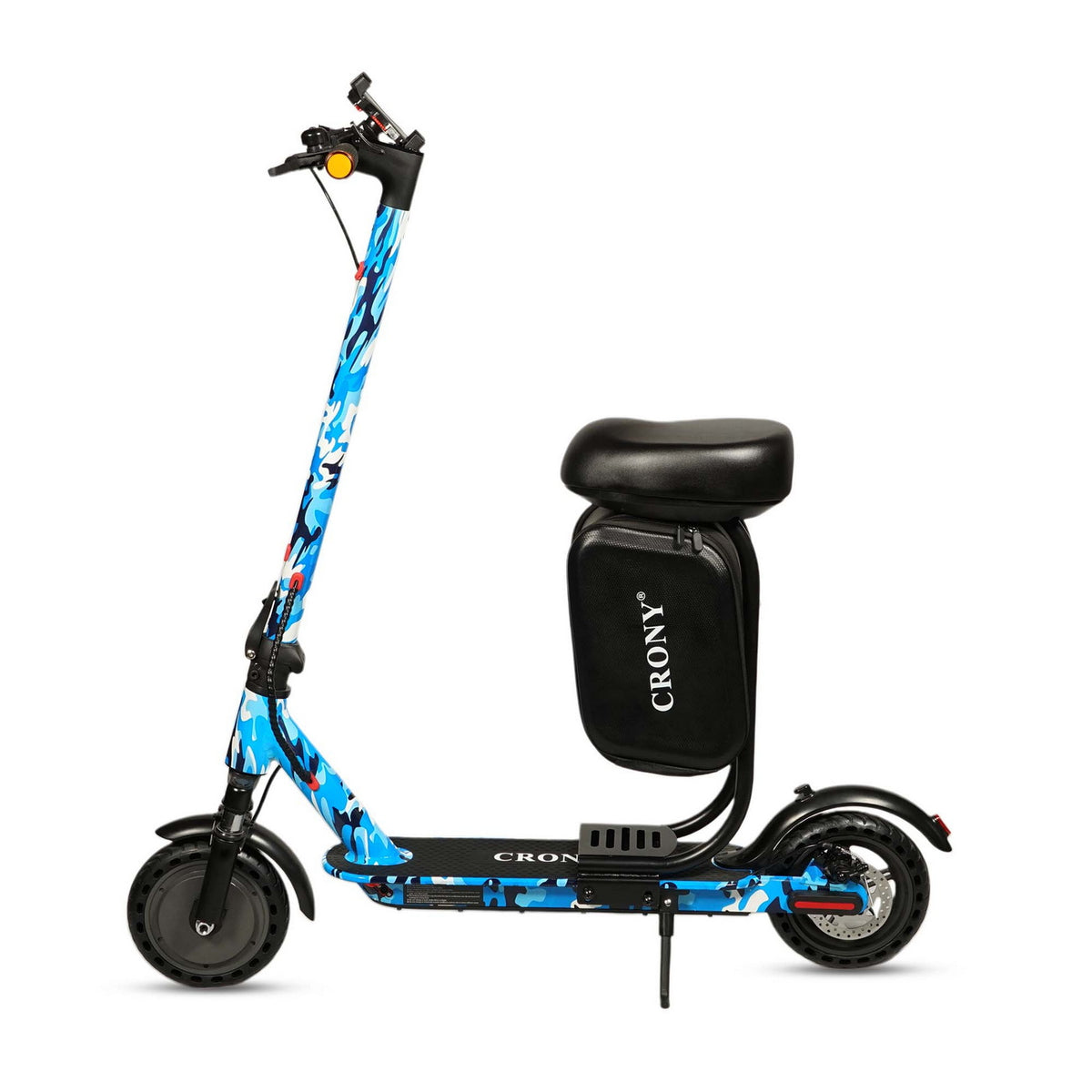 XM M365 APP+SEAT is a foldable electric scooter designed for adult urban commuting. Powered by a 350W motor, it delivers speeds between 25–45 km/h with a range of 15–20 km per charge