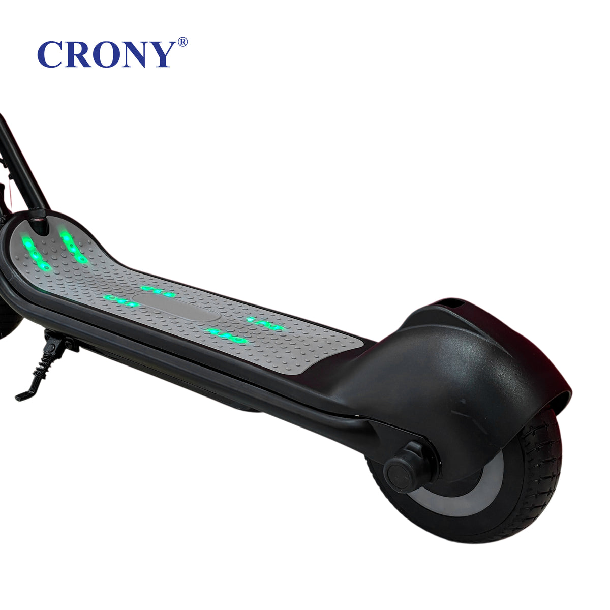 CRONY E68 Electric Scooter for Kids, 110W Motor, 10–16 KM/H Top Speed, 24V 2.5Ah Battery, 5–8 KM Range, 6.5-Inch Tires, Easy Folding, Adjustable Handlebar, LED Headlight & Rear Wheel Light, Bluetooth Speaker, Black**