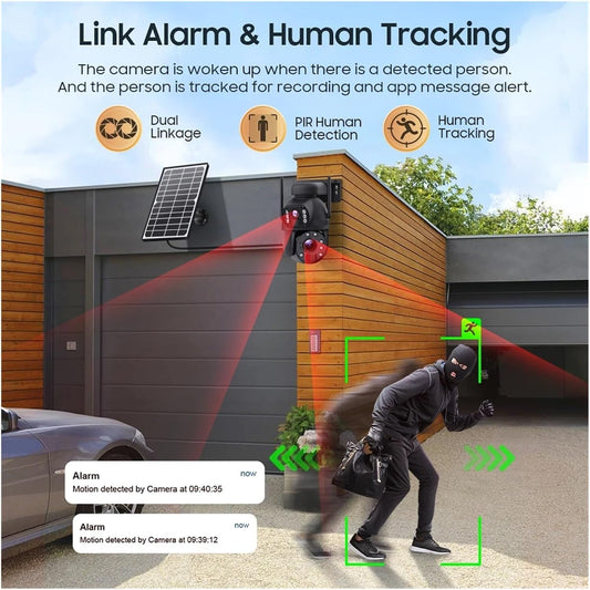 كاميرا بطارية شمسية منخفضة الطاقة CRONY ST-598-8M-20X-4G