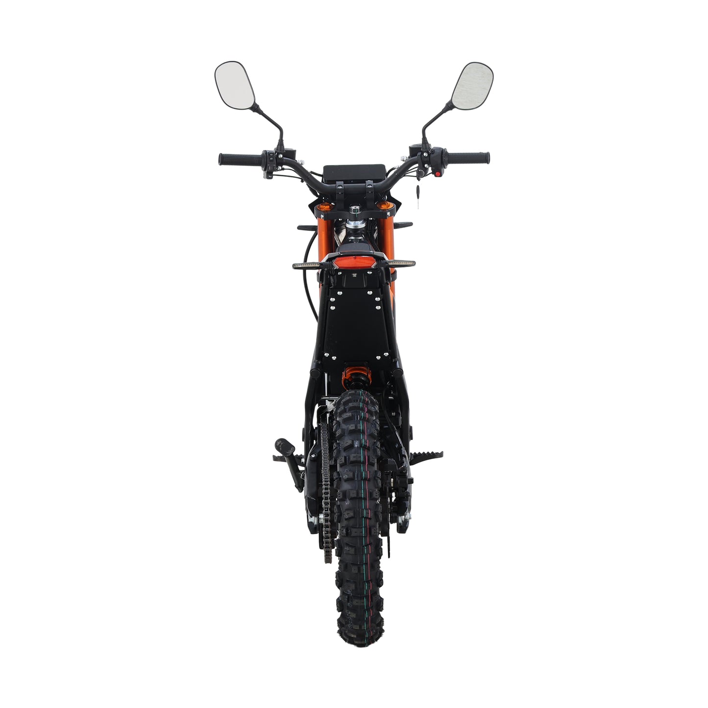 CRONY-06 E-Dirt Bike, 6000W Electric Dirt Bike with 85–100 KM/H Top Speed, 72V 27Ah Battery, 55–70 KM Range, Dual Suspension, Front & Rear Disc Brakes, 19"/16" Off-Road Tires, LED Display, Headlight & Rearview Mirror