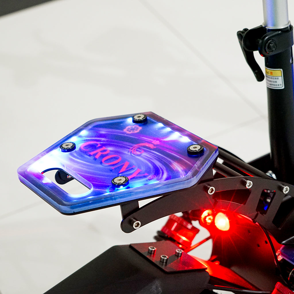 كروني DK-11 LED دراجة سكوتر كهربائية بعجلات عريضة 11 بوصة عالية التكوين E-Scoot