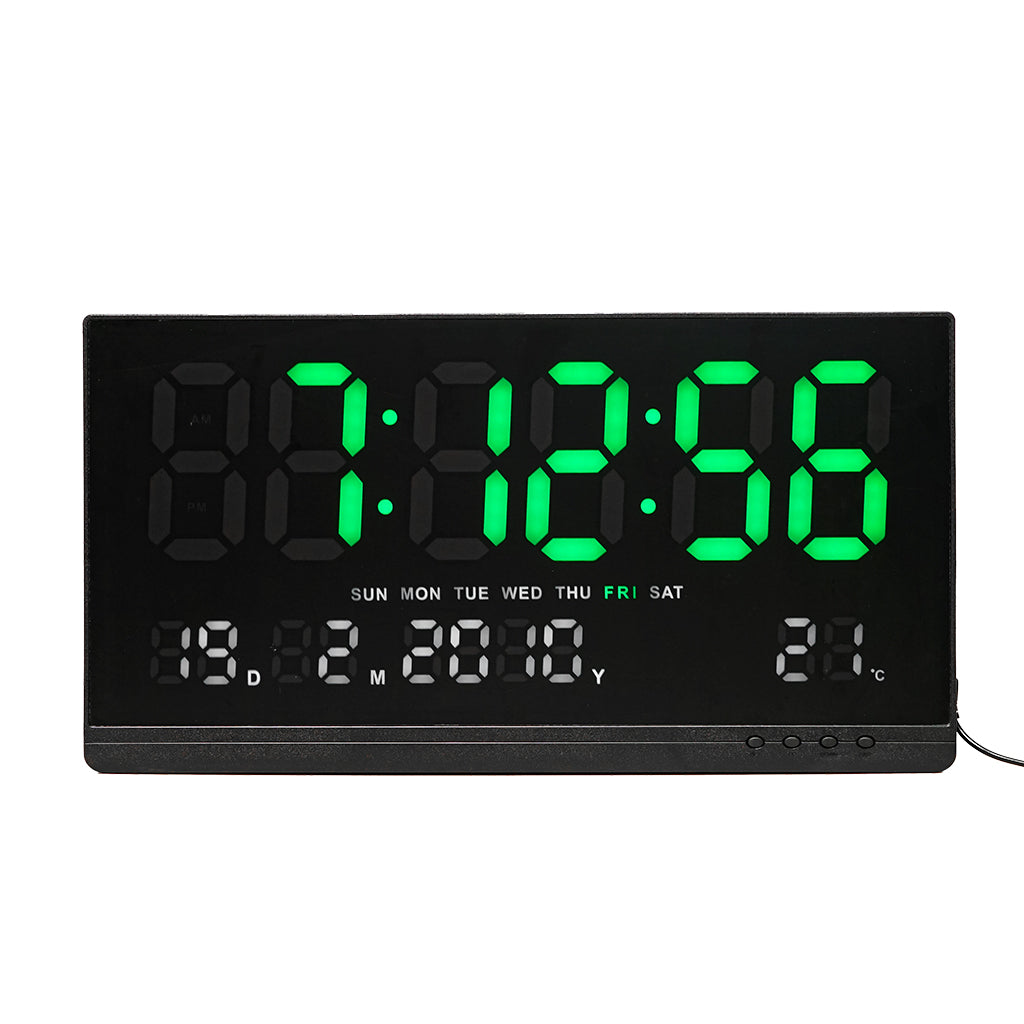 CRONY JH-8025 Led Digital Calender Clock LED perpetual calendar