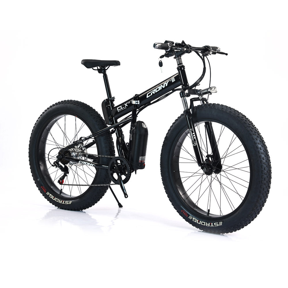 CRONY FB-EM017 Electric Bike Fat Tire Wheel Electronic Bicycle Powerful Snow Ebike