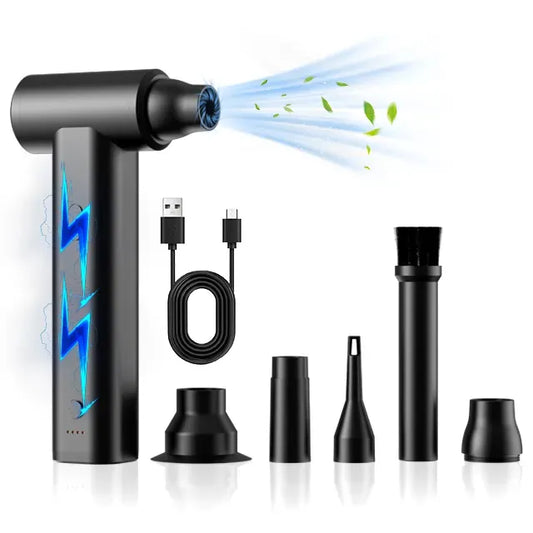 CRONY J01MAX-V منفاخ غبار عنيف منفاخ غبار عنيف جامع غبار توربو محمول لاسلكي منفاخ كهربائي مروحة نفاثة توربو صغيرة مجفف شعر