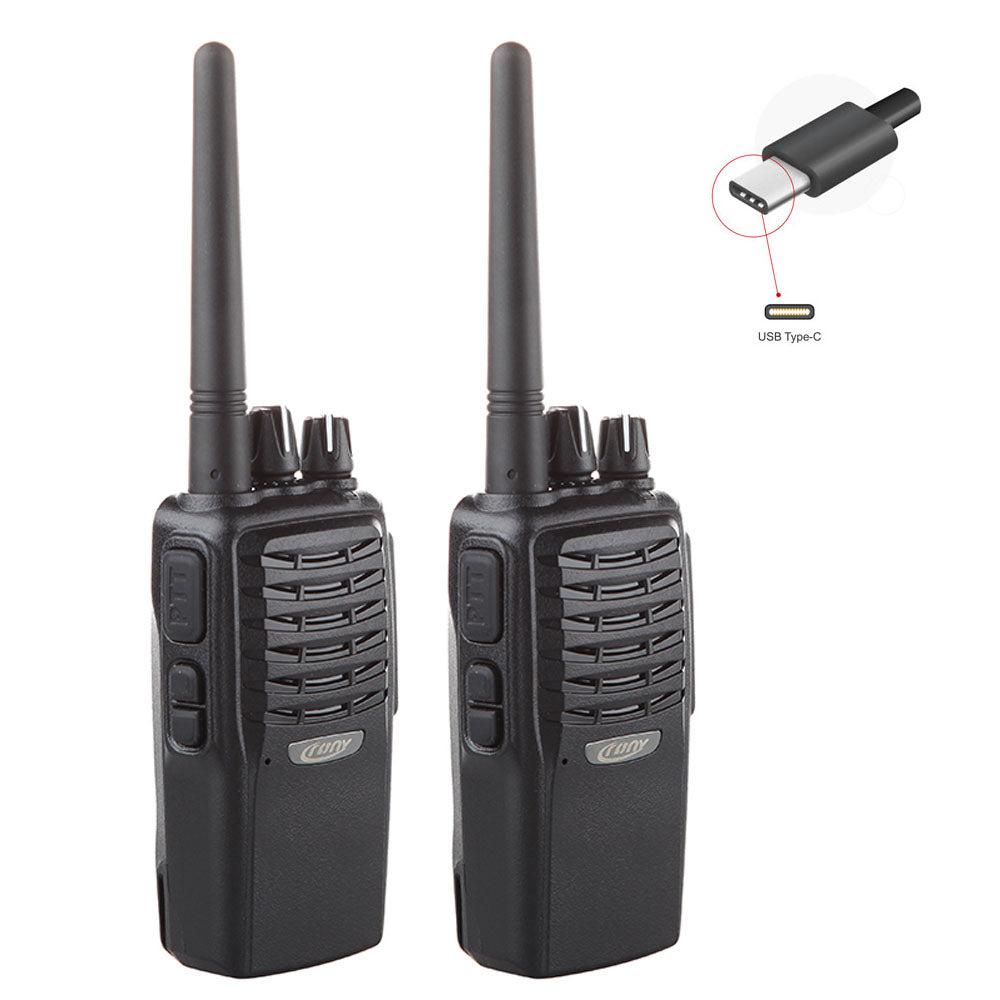 جهاز اتصال لاسلكي CRONY 7W CY5800 للمشي للتخييم في الهواء الطلق والصحراء 6-10 كم CY-5800