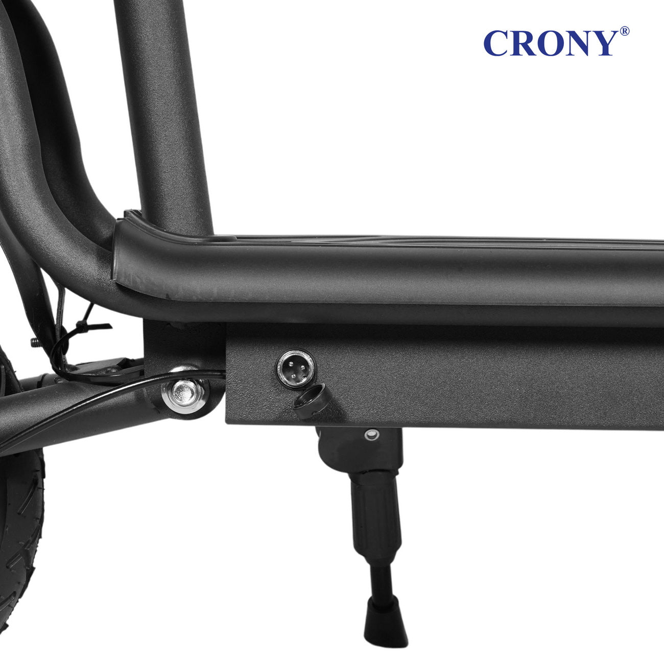 CRONY JL005-02 Small Electric Scooter Disc Brakes Front Suspension E-bike
