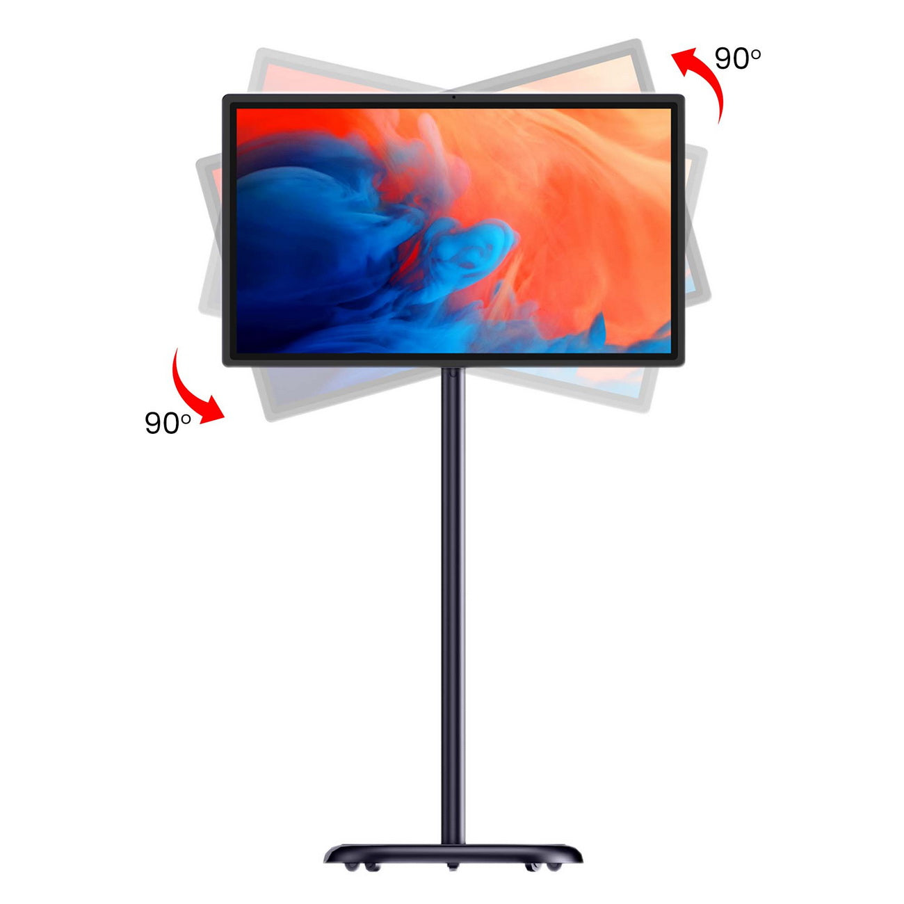 CRONY KS-320MYL 32inch Metal Body Mobile Display Android Touch Display with Camera Advertising display