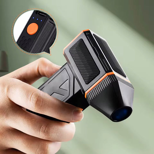 مروحة توربو فائقة القوة CRONY F31 بسرعة 130000 دورة في الدقيقة مروحة نفاثة مروحة توربو فائقة القوة منفاخ هواء مضغوط مروحة كهربائية بثلاث سرعات مروحة عنيفة لأداة تنظيف المنزل