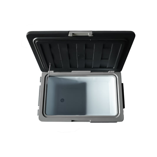 ثلاجة سيارة CRONY بسعة 55 لتر U55 ثلاجة سيارة محمولة -20°C تجميد تحكم LED طاقة مزدوجة تصميم بعجلات