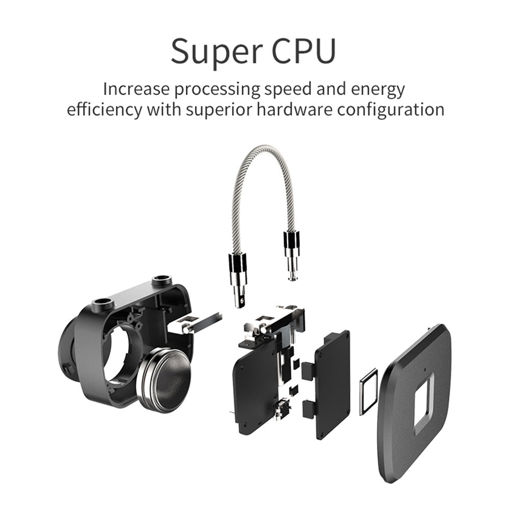 قفل بصمة صغير CRONY للاستخدام المنزلي قفل خزانة أمان بصمة كمبيوتر صغير