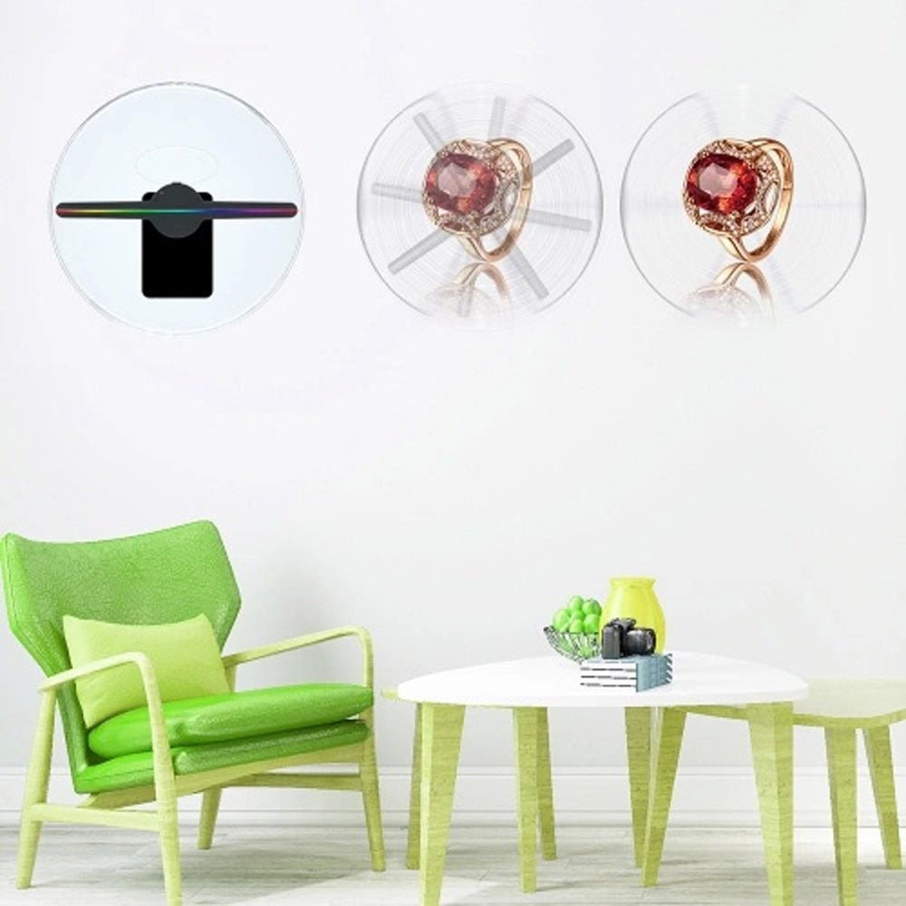 CRONY AD30 3D Hologram Fan 30cm Advertising LED display 3D Holographic Led Fan Hologram Advertising Fan for Ad LED display - Edragonmall.com