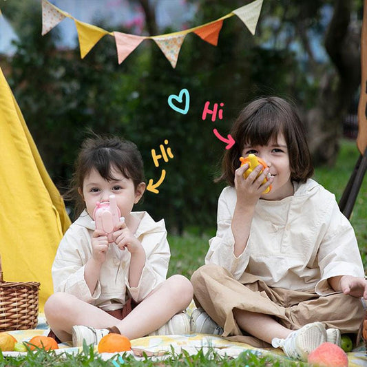 جهاز اتصال لاسلكي للأطفال CRONY Bee لعبة جهاز اتصال داخلي نحلة صغيرة سحرية للأطفال