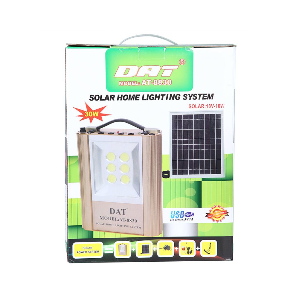 CRONY DAT AT-8830 Solar Home Light System - Edragonmall.com