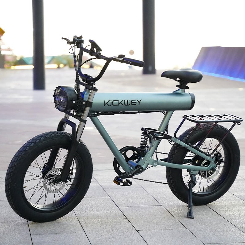 CRONY K20 Plus Electric Bicycle Mountain Electric Bike 1000W 10AH Electric Style Bike Outdoor Entertainment Snow 20 Inch Fat Tire Bike 48V Dirt Bike Electric - Edragonmall.com