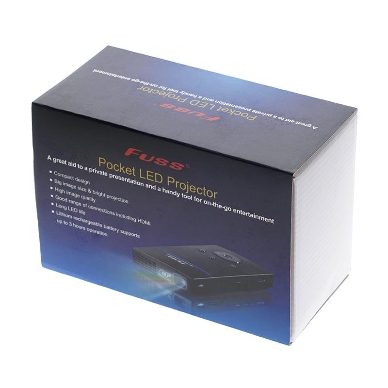 Crony Multimedia LED Projector with Stand for 1080P Movie LED Projector Screen, Supports USB Smartphone -FP-345A - Edragonmall.com