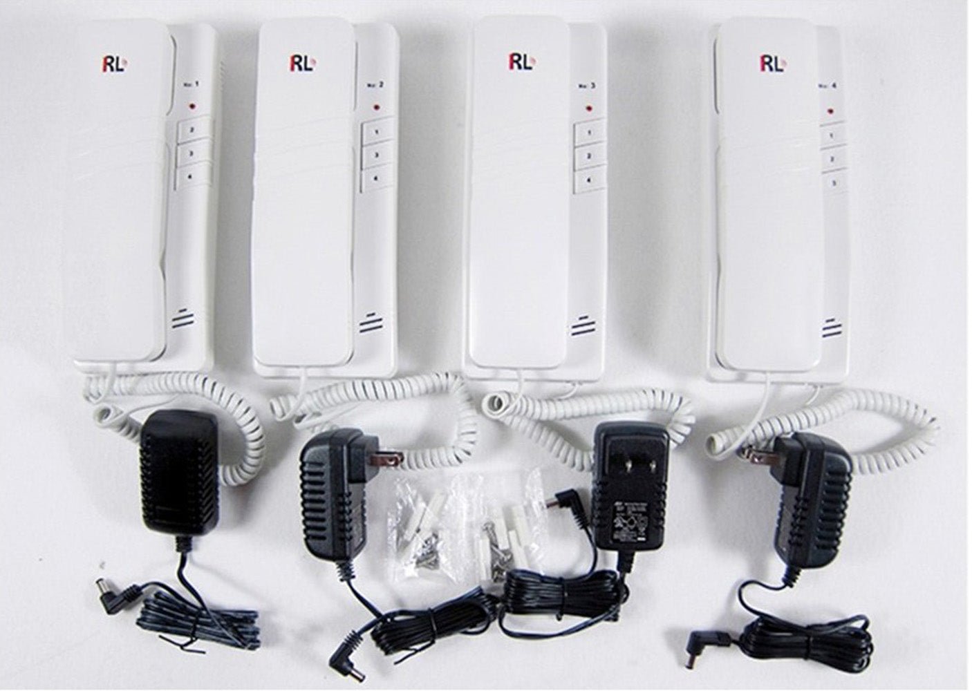 Crony RL-0510B4 Wireless Intercom System 2.4GHz Dual-Way Digital Doorbell - Edragonmall.com