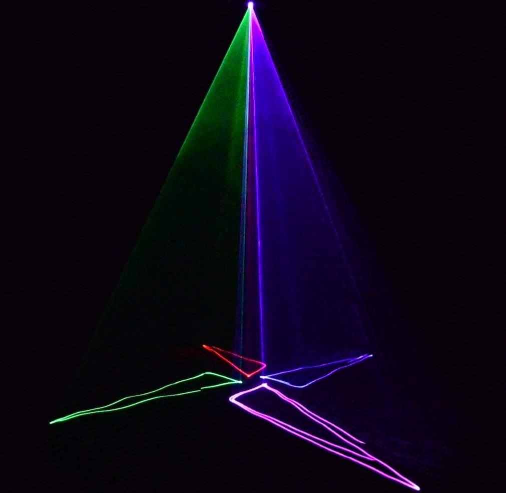 Crony S-11 1W RGB LED Laser Landscape Projector Lamp Disco Stage Party Effect Light Chriatmas - Edragonmall.com