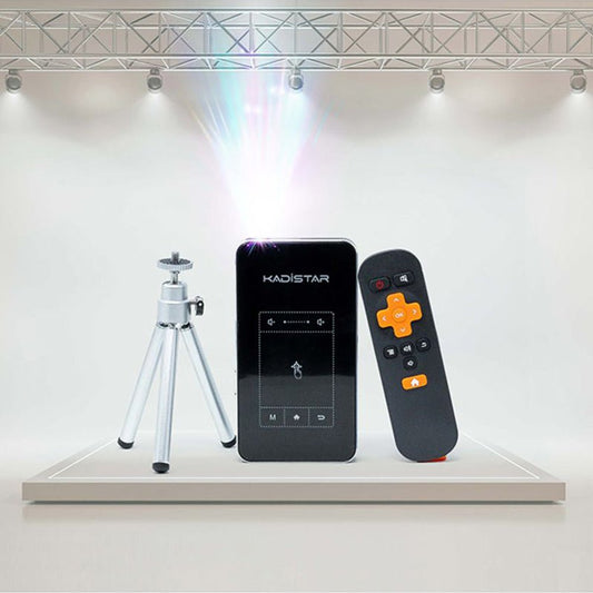 KADISTAR D05-E-O Projector High quality mini media projector wallpaper projector - Edragonmall.com