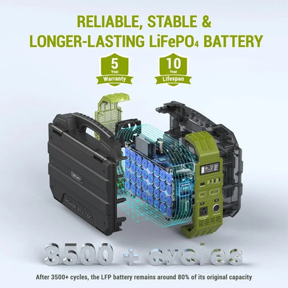 كروني DS-S1000 1300 واط تخزين الطاقة الشمسية الطاقة