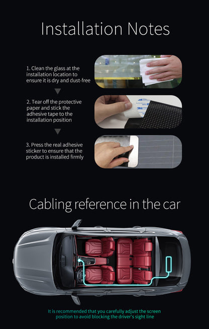 CRONY K6 35-11سم K7 500*110مم K12 120-600مم جهاز تحكم عن بعد للسيارة عرض دي آي واي لوحة عرض إعلانية LED