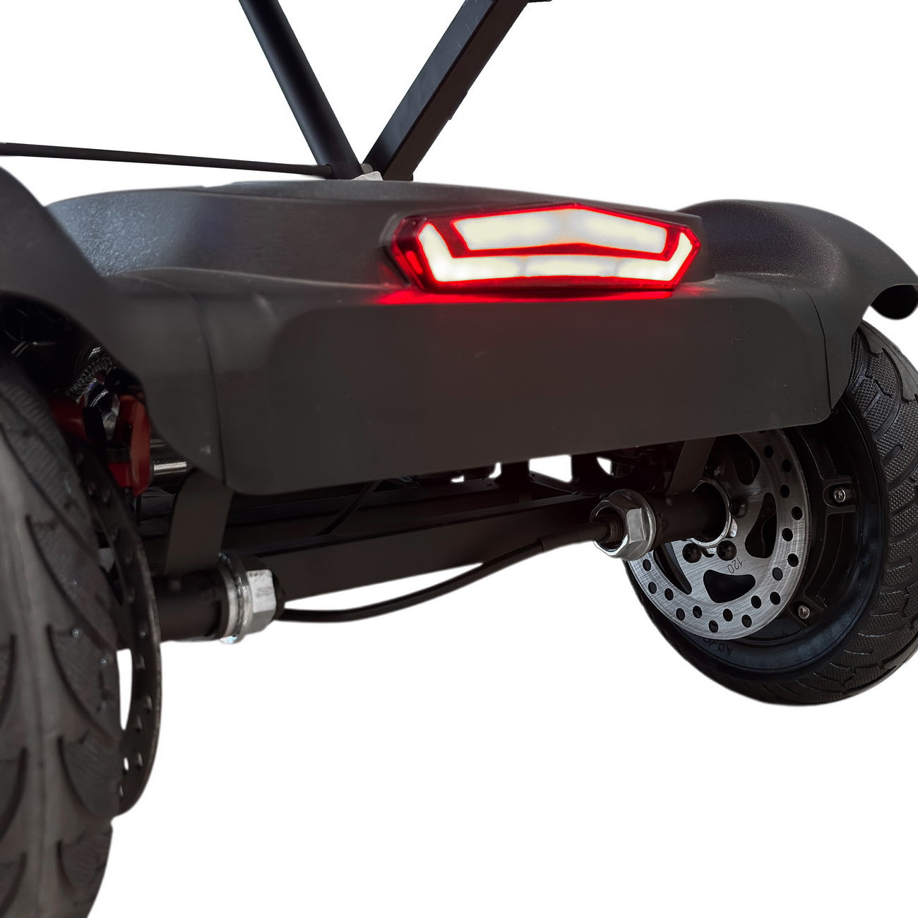 سكوتر التنقل الكهربائي CRONY YB-M04 للبالغين، كرسي متحرك قابل للطي، مدى طويل، عجلة أمامية 10 إنش، سكوتر للسفر