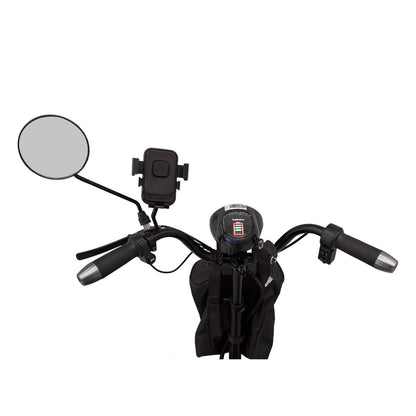 سكوتر التنقل الكهربائي CRONY YB-M04 للبالغين، كرسي متحرك قابل للطي، مدى طويل، عجلة أمامية 10 إنش، سكوتر للسفر