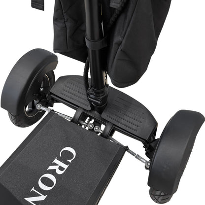 سكوتر التنقل الكهربائي CRONY YB-M04 للبالغين، كرسي متحرك قابل للطي، مدى طويل، عجلة أمامية 10 إنش، سكوتر للسفر