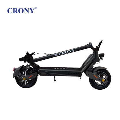 CRONY N07 GT Electric Scooter, 2000W Motor, 48V 18.5Ah Battery, 45–70 km/h, 45–60 km Range, Dual Suspension, 10-Inch Tires, NFC Unlock & App Connectivity