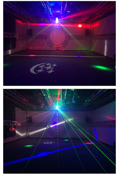 CRONY 24PCS 4in1 Moving Head Light Beam Strobe Effect Led Moving Head DMX  DJ Disco Rotating Magic Ball Lights RGBW