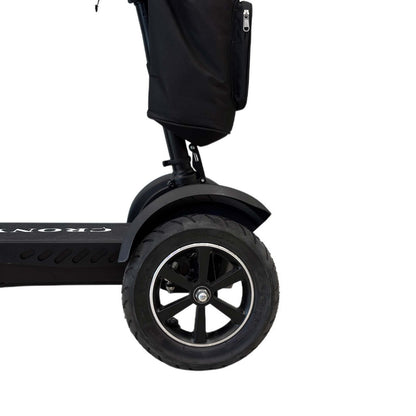 سكوتر التنقل الكهربائي CRONY YB-M04 للبالغين، كرسي متحرك قابل للطي، مدى طويل، عجلة أمامية 10 إنش، سكوتر للسفر