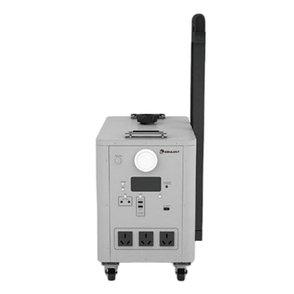 CRONY EB-S1500 2400W Gasoline storage battery With Trolley LiFePO4 Battery 550W Engine with AC DC USB Output for Home and Outdoor Use