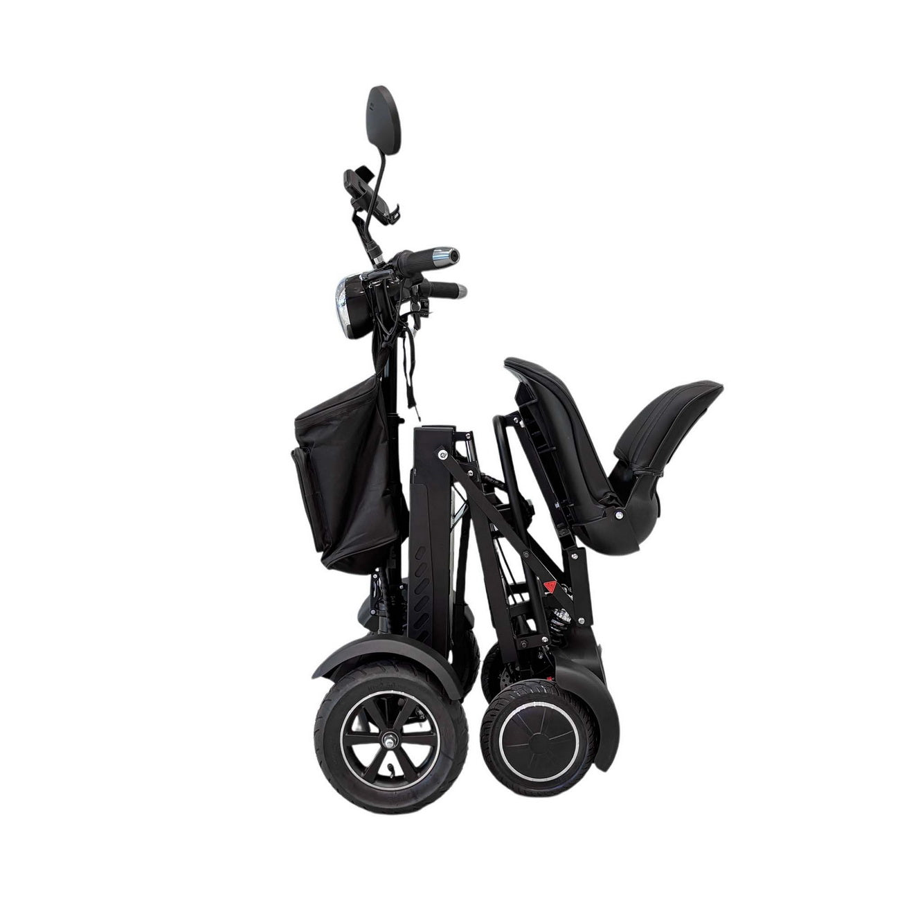 سكوتر التنقل الكهربائي CRONY YB-M04 للبالغين، كرسي متحرك قابل للطي، مدى طويل، عجلة أمامية 10 إنش، سكوتر للسفر