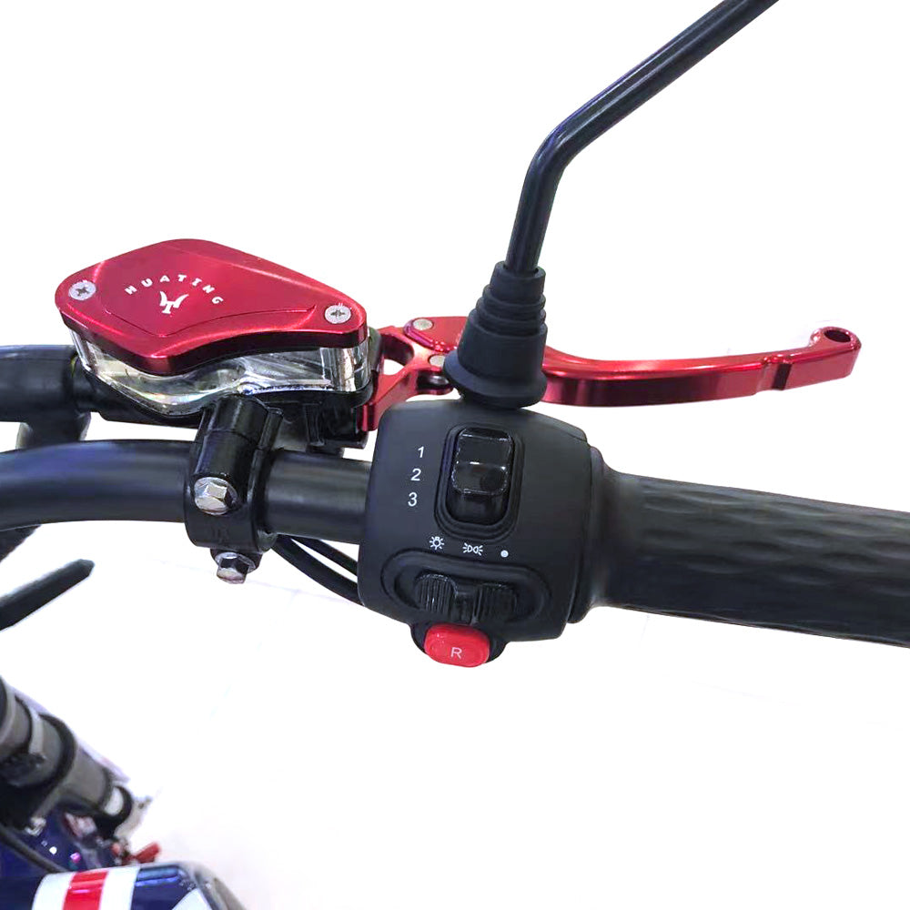 كروني نيو X1 هارلي سيارة كهربائية مع مكبر صوت بلوتوث سكوتر كهربائي تعليق أمامي وخلفي