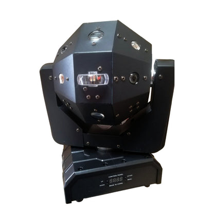 CRONY 24PCS 4in1 Moving Head Light Beam Strobe Effect Led Moving Head DMX  DJ Disco Rotating Magic Ball Lights RGBW
