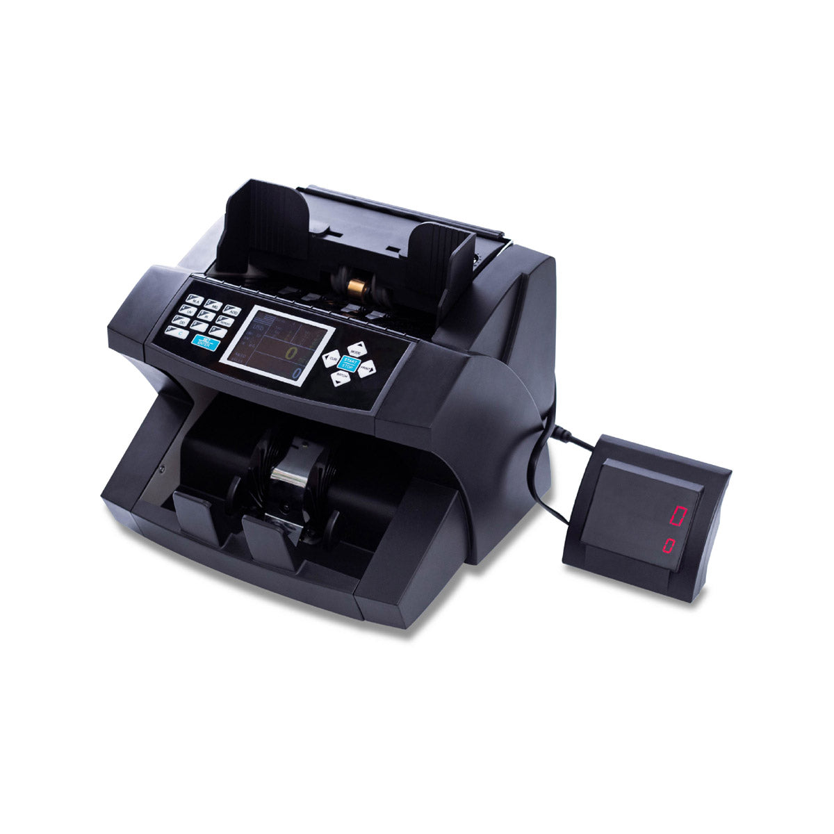 عداد الأوراق النقدية CRONY H-8600 بفئات مختلطة – آلة عد الأوراق النقدية عالية السرعة مع 3 أوضاع سرعة وشاشة LCD للاستخدام في المكتب والمتجر والبنك