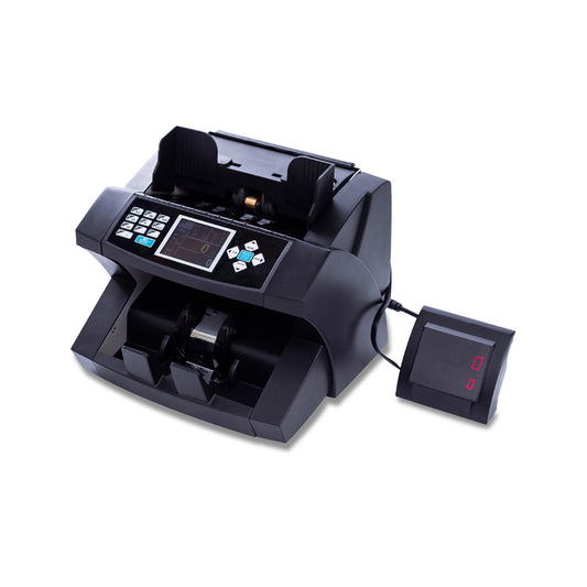 عداد الأوراق النقدية CRONY H-8600 بفئات مختلطة – آلة عد الأوراق النقدية عالية السرعة مع 3 أوضاع سرعة وشاشة LCD للاستخدام في المكتب والمتجر والبنك