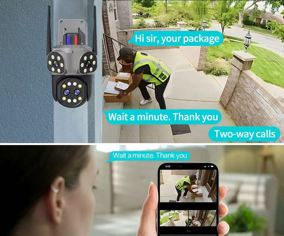 CRONY CM-Q840 WIFI-8MP-10X carecamPro APP 4 Eye ball machine Camera