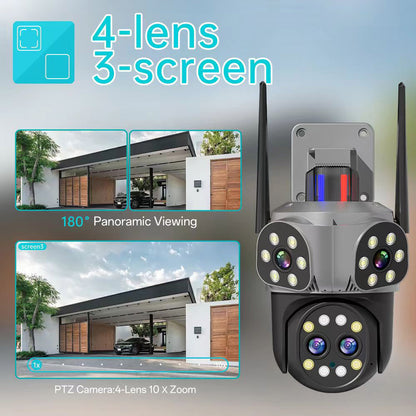 CRONY CM-Q840 WIFI-8MP-10X carecamPro APP 4 Eye ball machine Camera