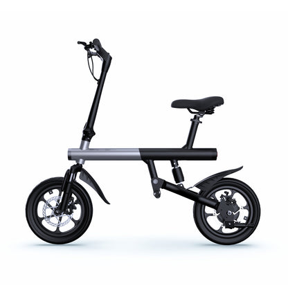 دراجة كهربائية قابلة للطي CRONY C4 بمحرك 350 واط، فرامل قرصية أمامية/خلفية، شاشة LCD