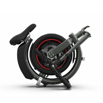 دراجة كهربائية قابلة للطي CRONY C2 مقاس 14 بوصة بمحرك 350 واط وبطارية 36 فولت وفرامل قرصية أمامية/خلفية