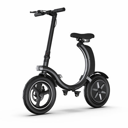 دراجة كهربائية قابلة للطي CRONY C2 مقاس 14 بوصة بمحرك 350 واط وبطارية 36 فولت وفرامل قرصية أمامية/خلفية