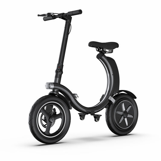دراجة كهربائية قابلة للطي CRONY C2 مقاس 14 بوصة بمحرك 350 واط وبطارية 36 فولت وفرامل قرصية أمامية/خلفية