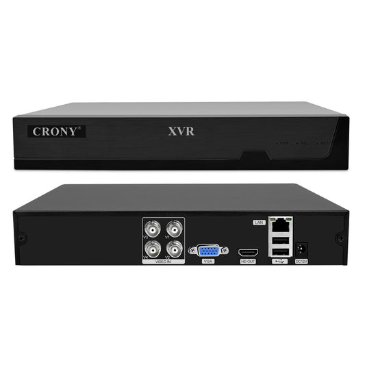 CRONY NVS004-WIFI-5MP 4CH XVR مجموعة كشف الحركة رؤية ليلية ملونة كاملة صوت ثنائي الاتجاه