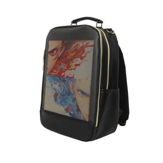 حقيبة ظهر بشاشة LED CRONY T8-2  حقيبة ظهر ذكية بنمط مبتكر  حقيبة لابتوب  هدية عيد ميلاد إبداعية  حقيبة مدرسية 2