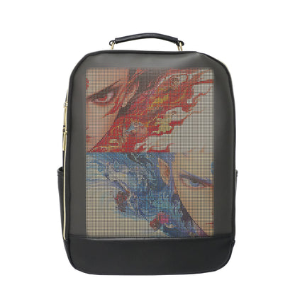 حقيبة ظهر بشاشة LED CRONY T8-2  حقيبة ظهر ذكية بنمط مبتكر  حقيبة لابتوب  هدية عيد ميلاد إبداعية  حقيبة مدرسية 2