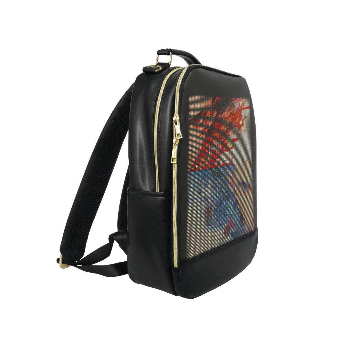 حقيبة ظهر بشاشة LED CRONY T8-2  حقيبة ظهر ذكية بنمط مبتكر  حقيبة لابتوب  هدية عيد ميلاد إبداعية  حقيبة مدرسية 2