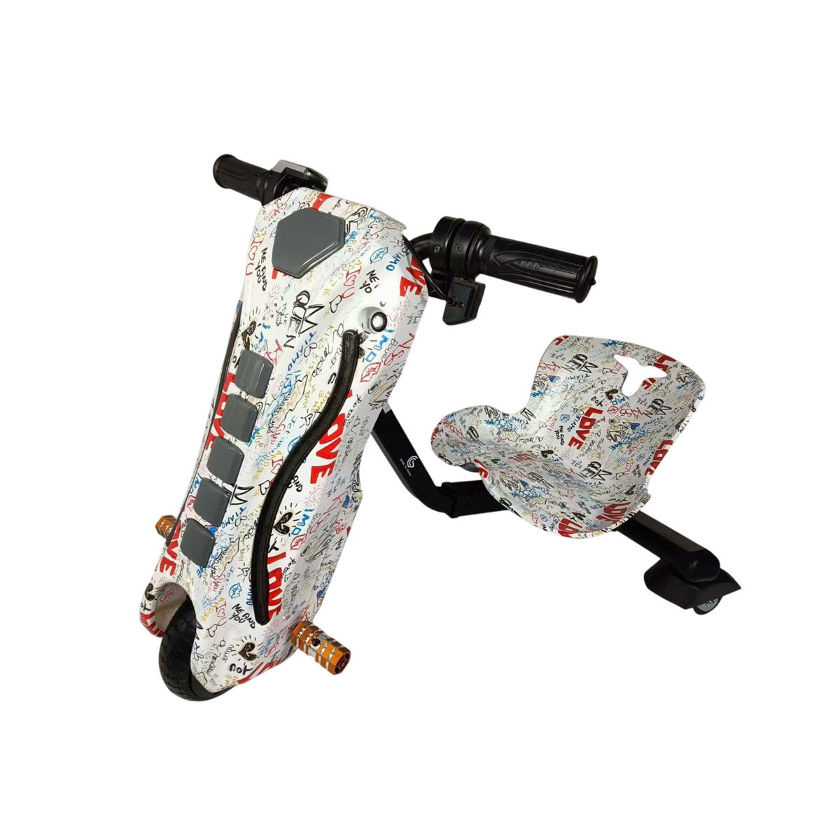 CRONY XSD0071 Electric Drift Car for Kids Ride On Toy Three Wheel Electric Scooter